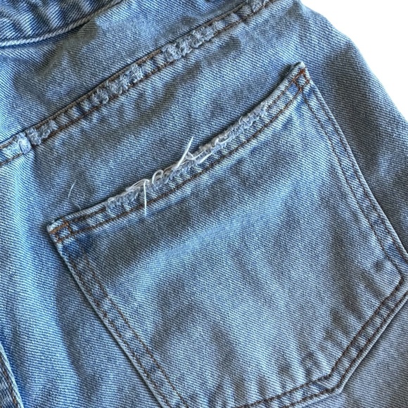 Billabong • Distressed Light Blue Denim Shorts - Picture 6 of 11